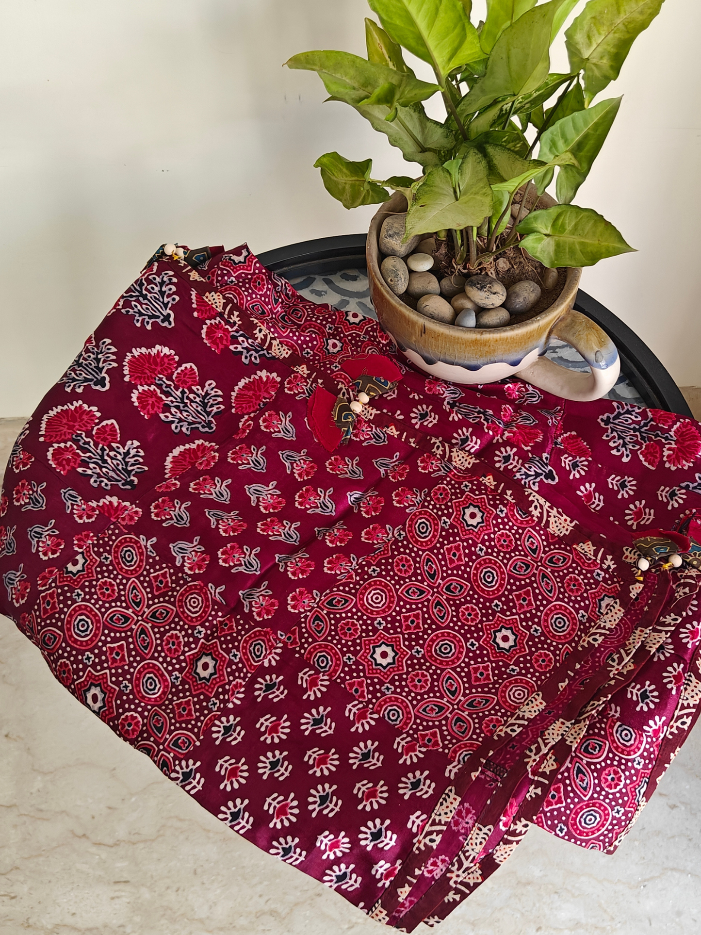Modal Silk Patchwork Dupatta