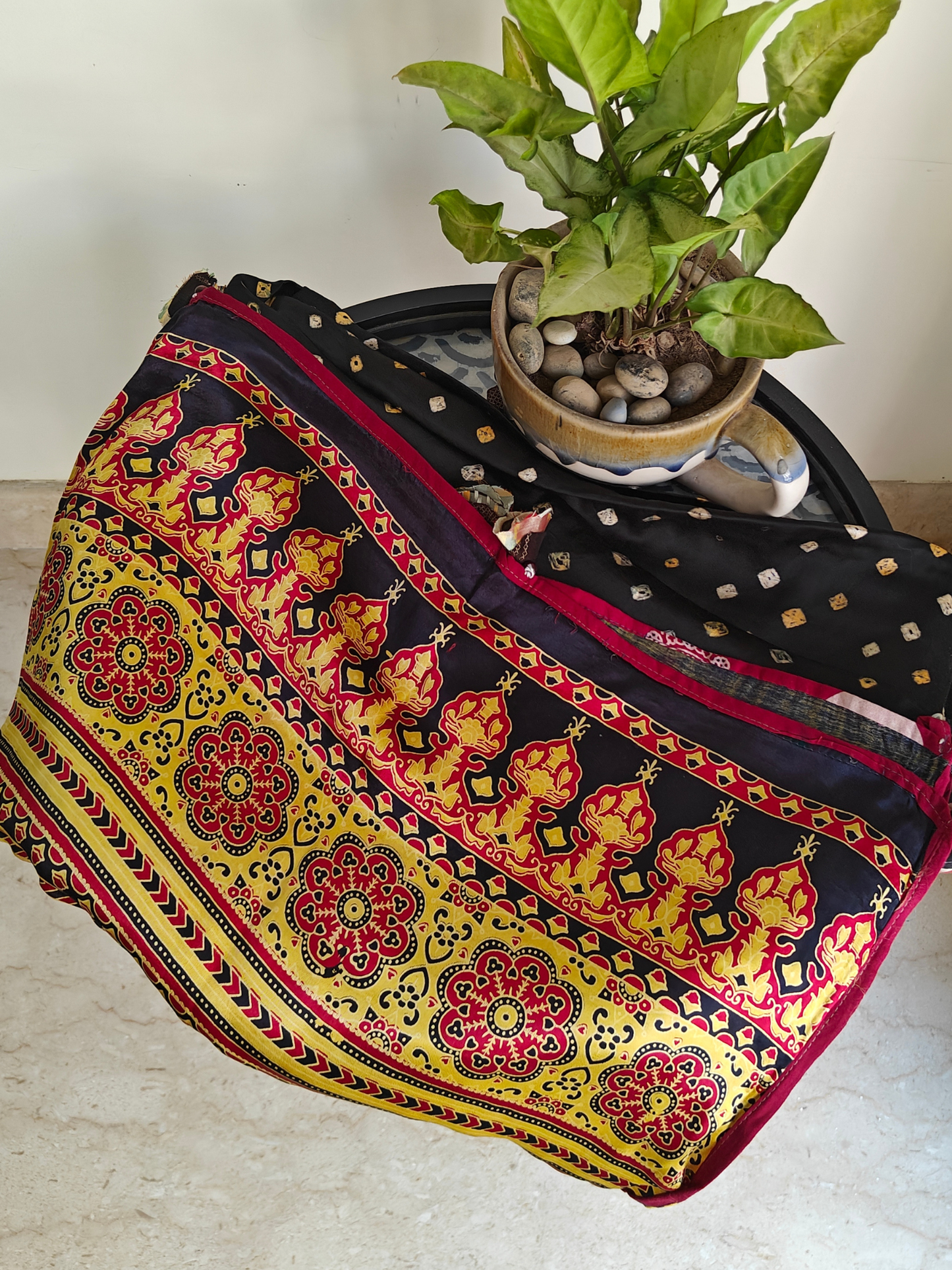 Modal Silk Patchwork Dupatta
