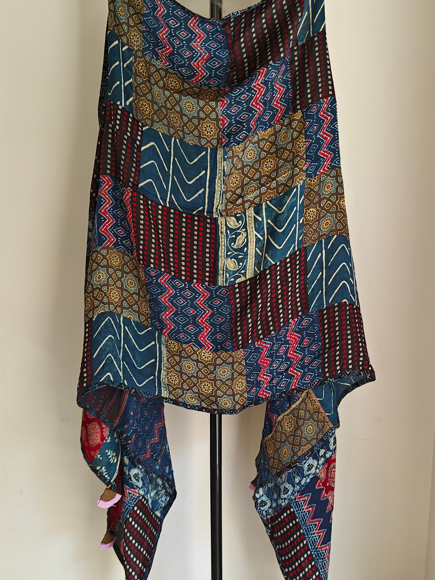 Modal Silk Patchwork Dupatta