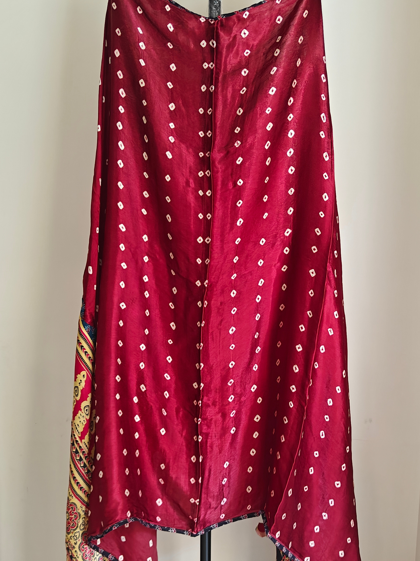 Modal Silk Patchwork Dupatta