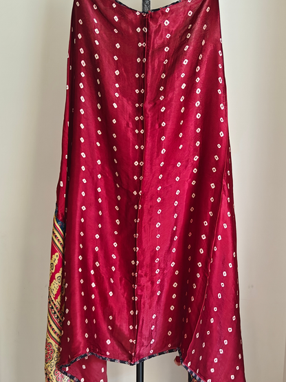 Modal Silk Patchwork Dupatta