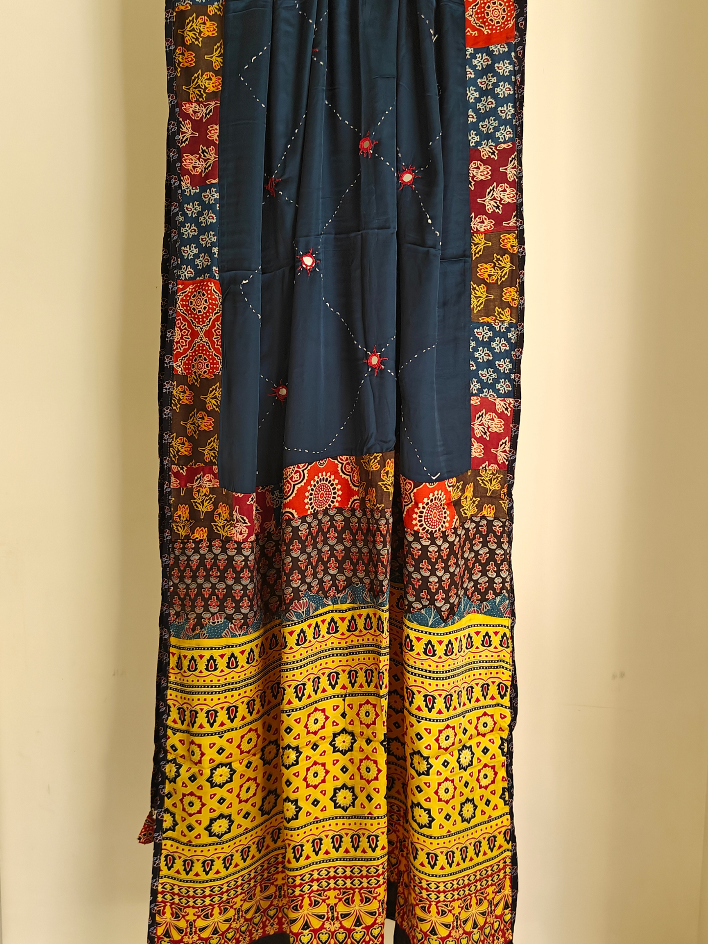 Modal Silk Patchwork Dupatta
