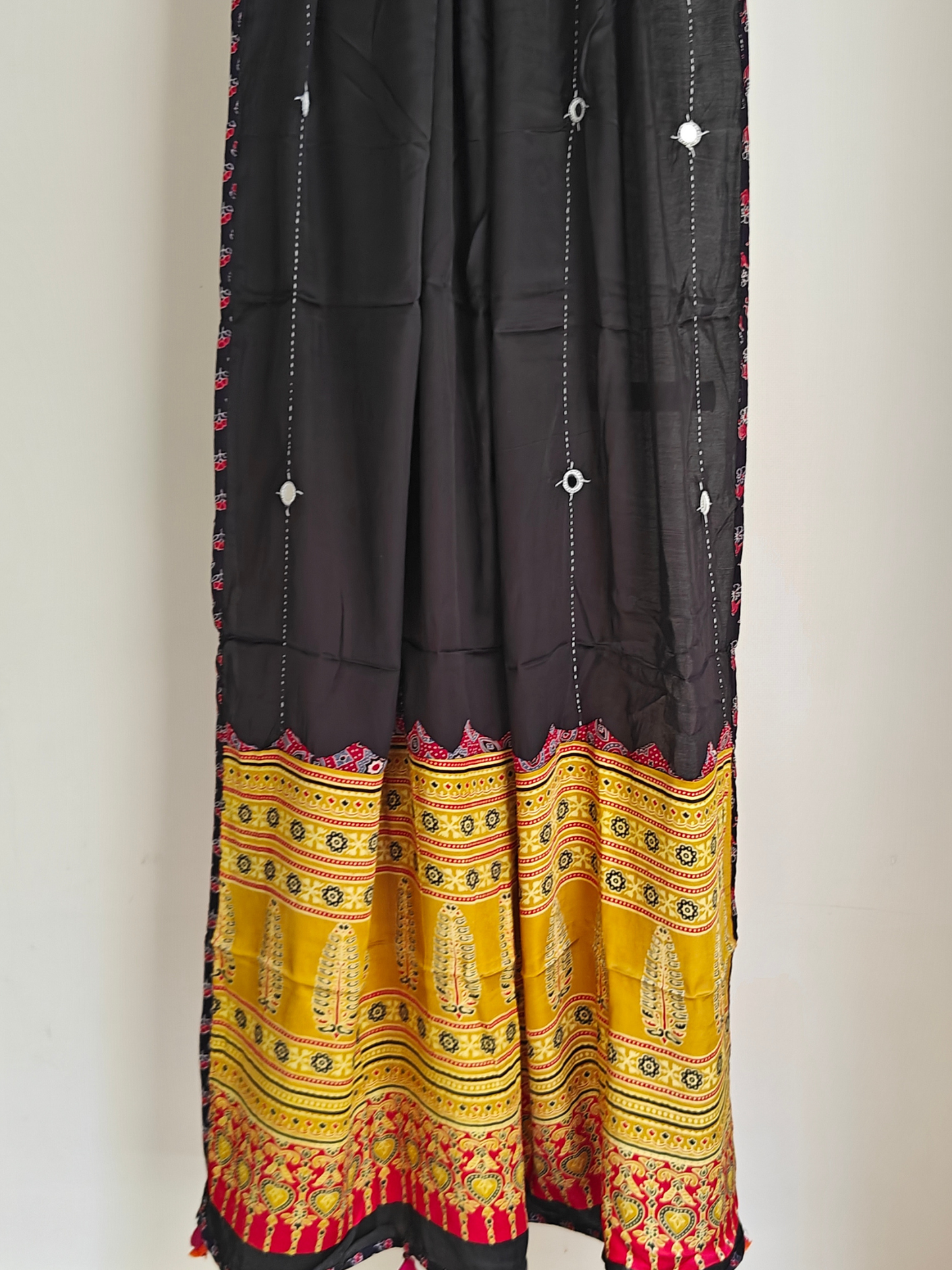 Modal Silk Patchwork Dupatta