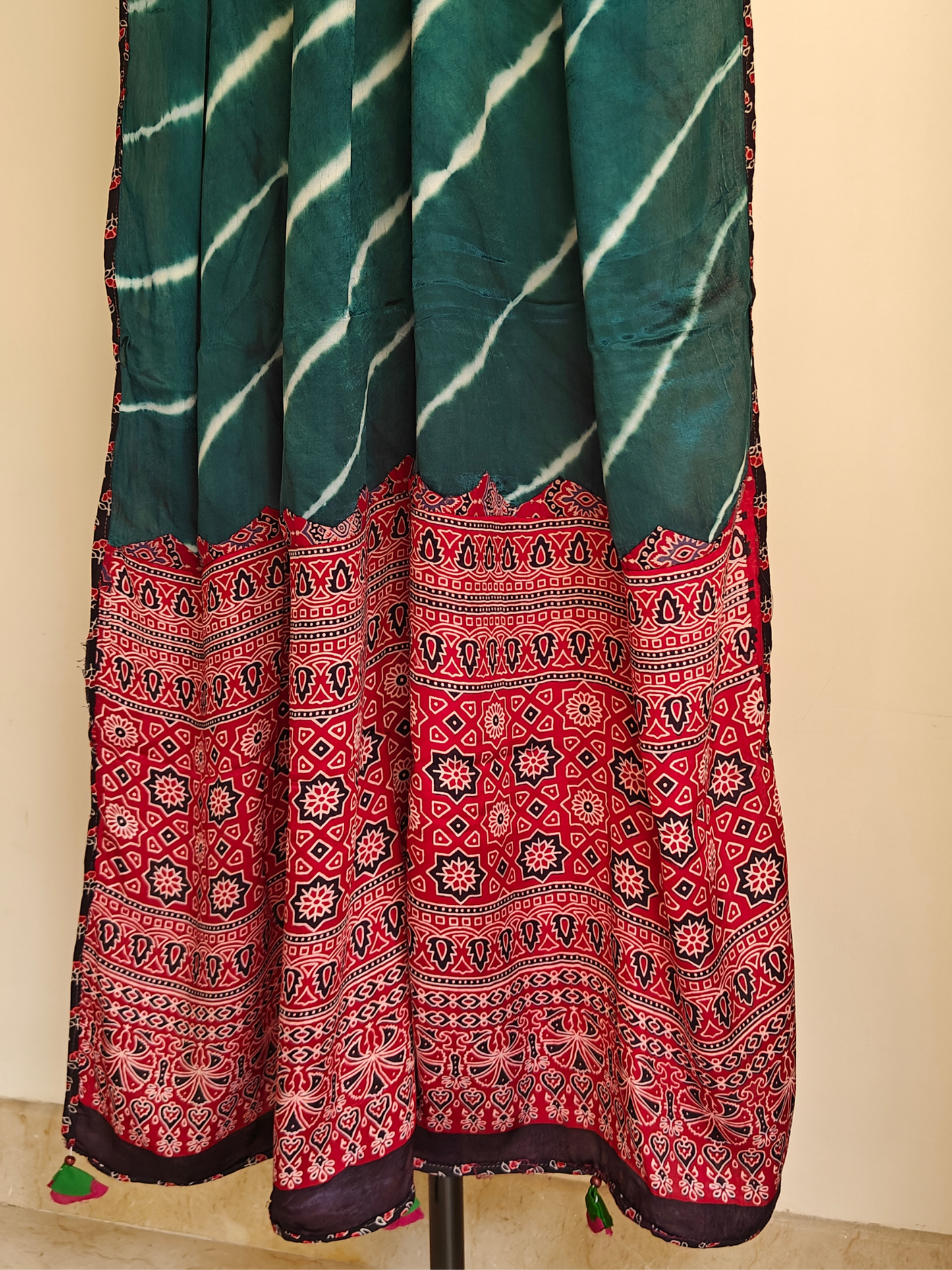 Modal Silk Patchwork Dupatta