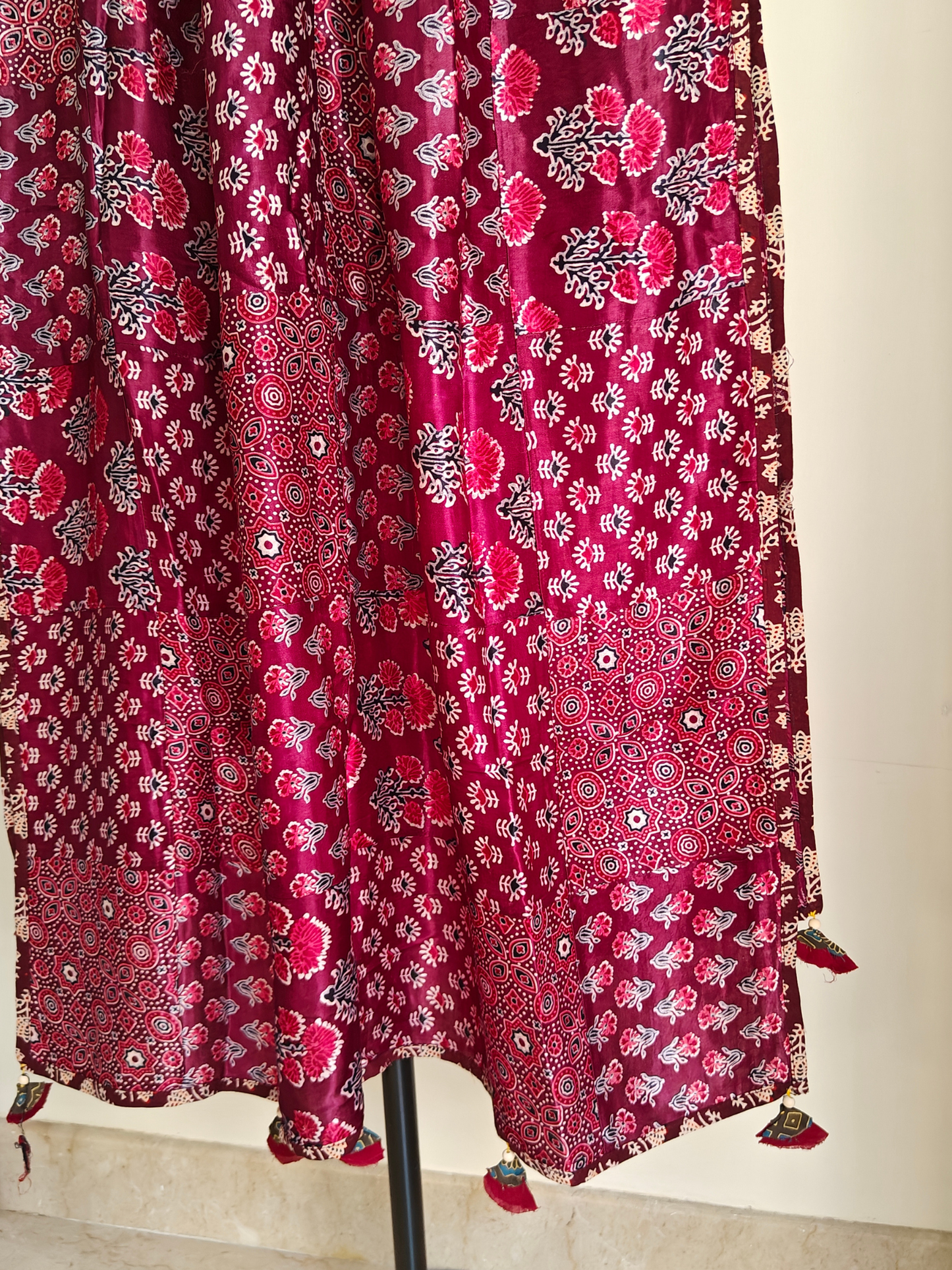 Modal Silk Patchwork Dupatta