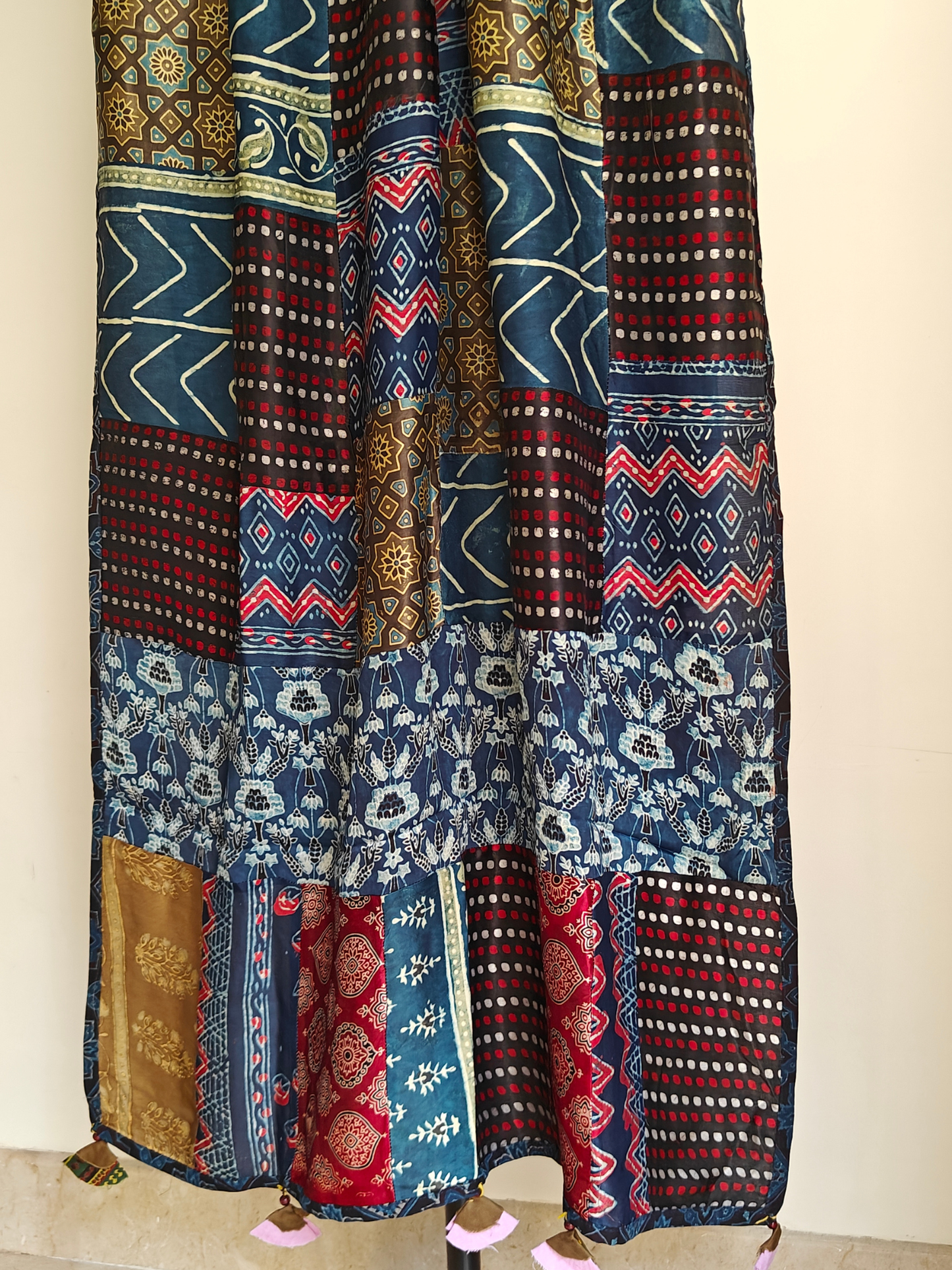 Modal Silk Patchwork Dupatta